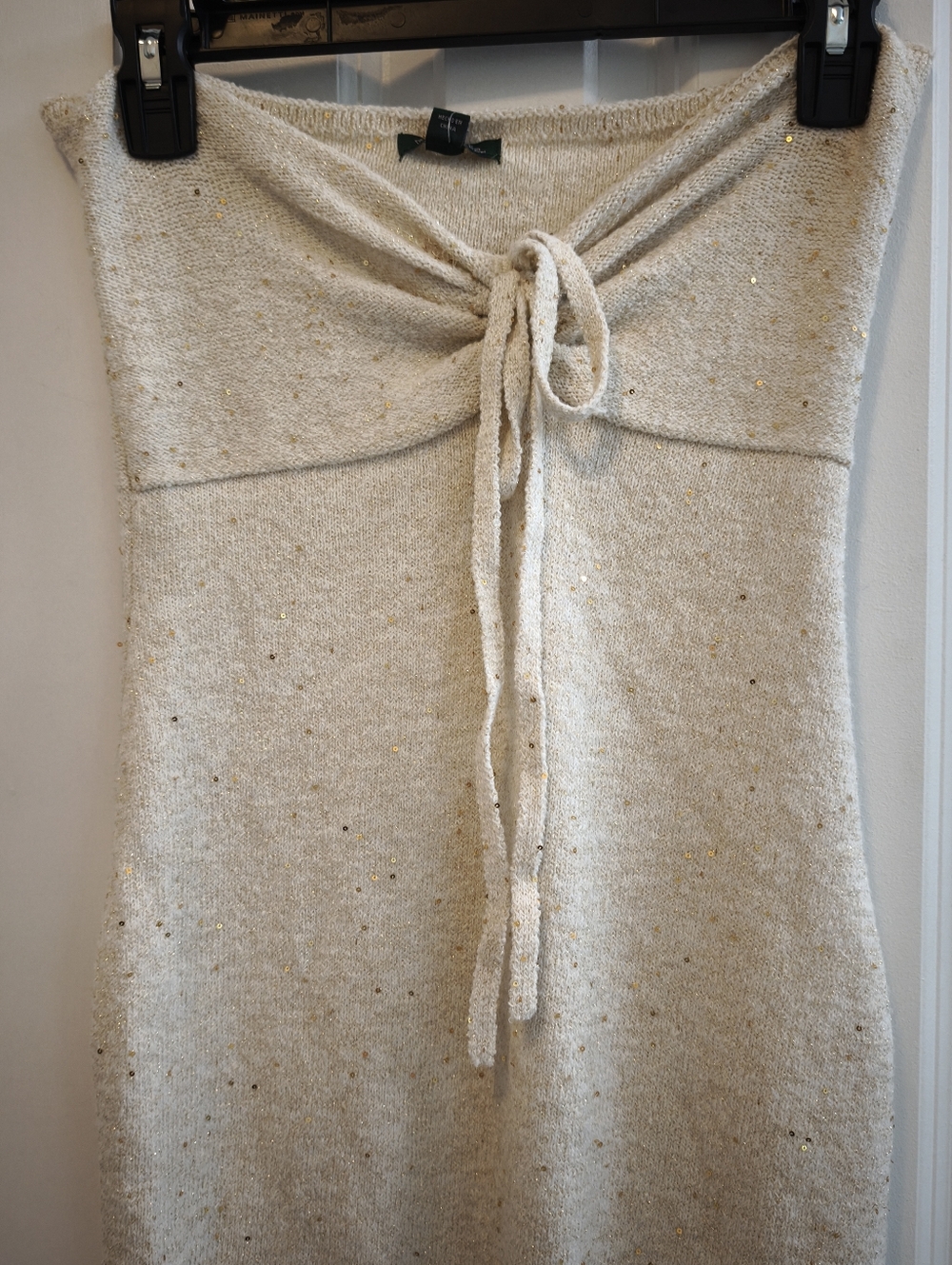 NWT Strapless Beige Dress - Picture 6 of 9